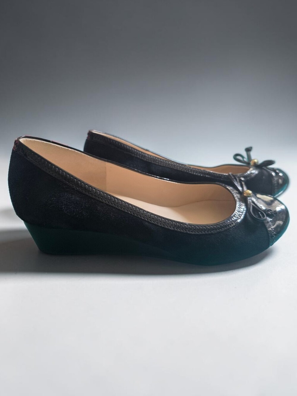Cole Haan Black Wedge Shoe